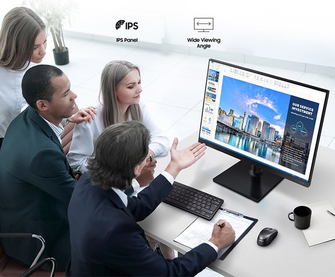 Samsung ra mắt bộ đôi màn hình, thiết kế tràn viền 3 cạnh