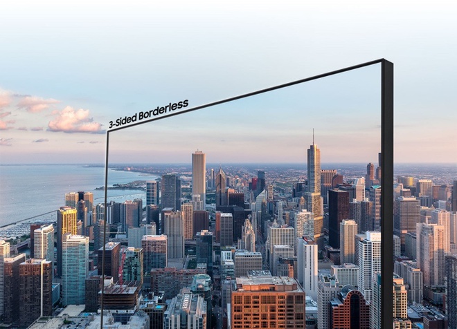 Samsung ra mắt bộ đôi màn hình, thiết kế tràn viền 3 cạnh