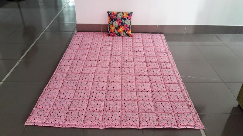 nệm trải sàn Sử dụng nệm trải sàn thay cho giường và nệm, tại sao không?